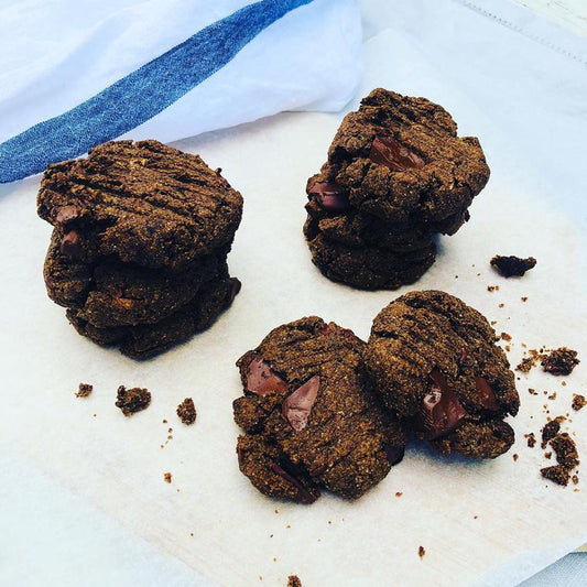Chocolate Chai Cookies (V) (GF)