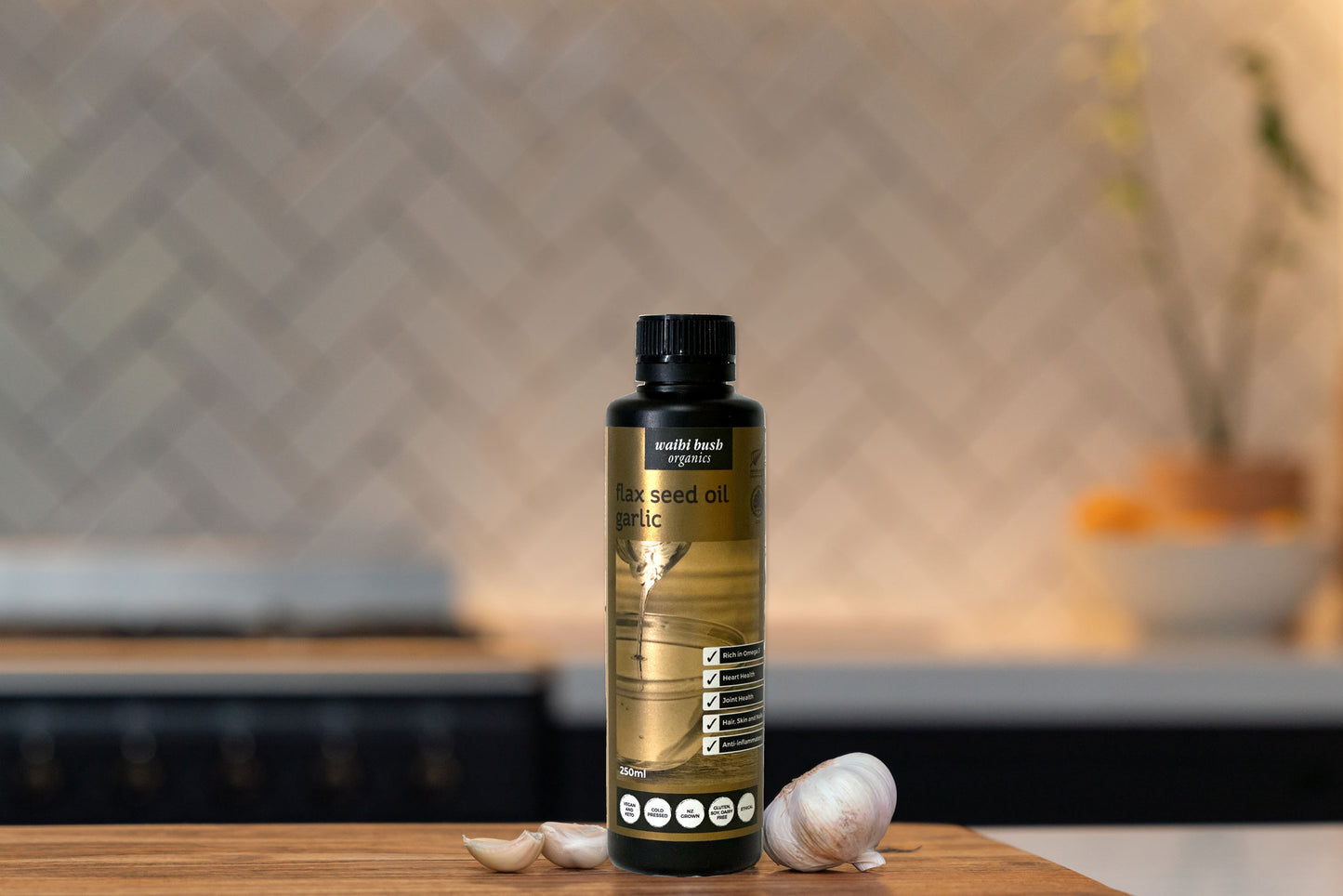 Flax Seed Oil Garlic