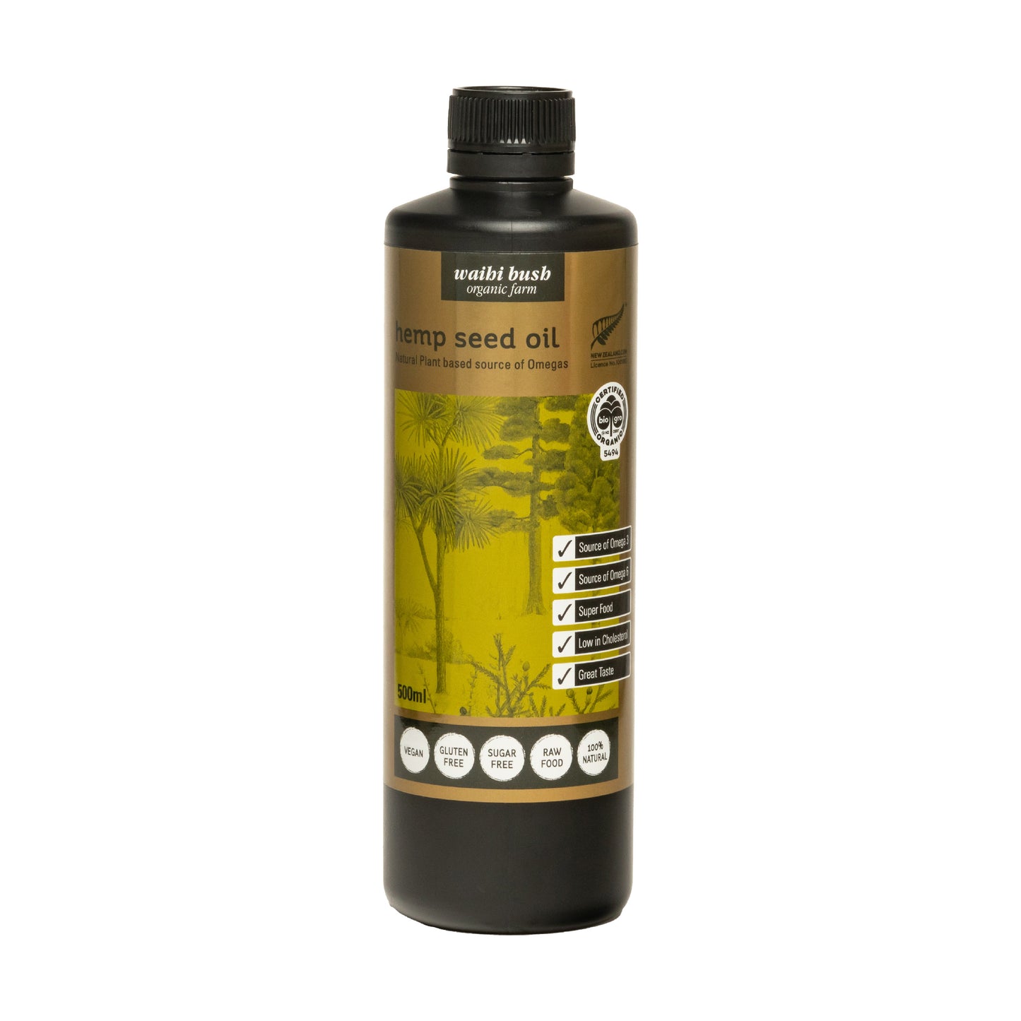 Hemp Seed Oil - NZ Grown Organic