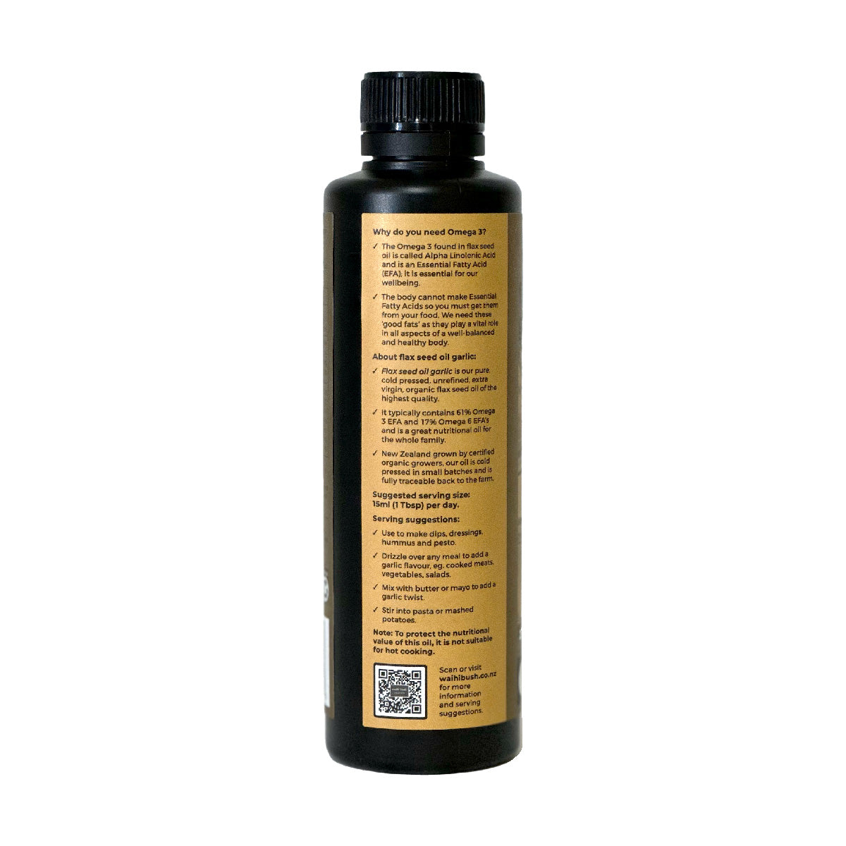 Flax Seed Oil Garlic