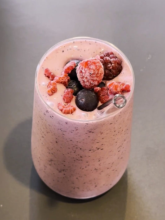 Banana Berry Protein Smoothie