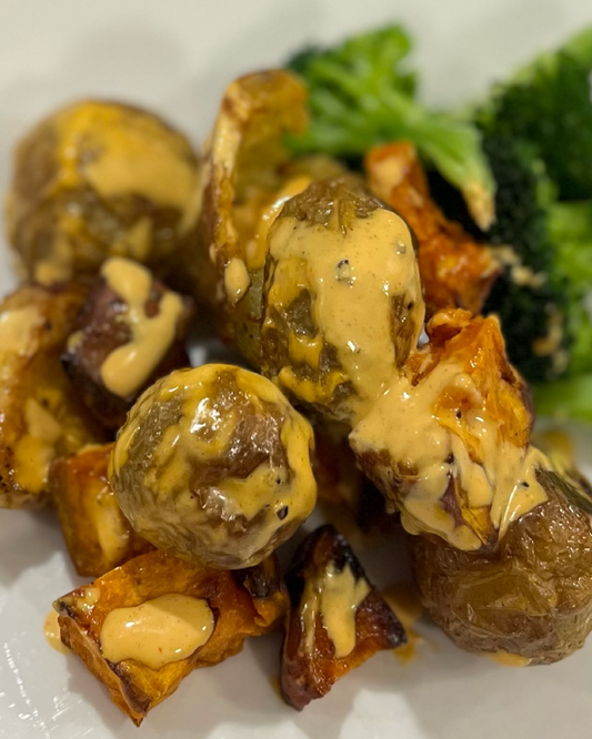 Smoky Flax, Garlic and Mustard Sauce