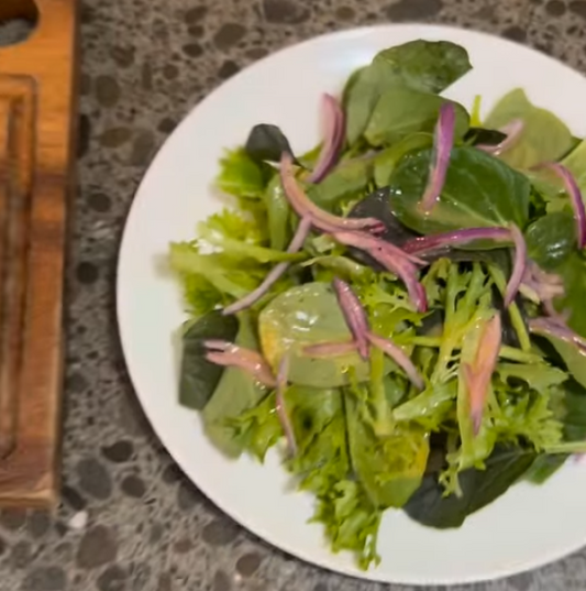 Quick Flax Seed Oil Dressing