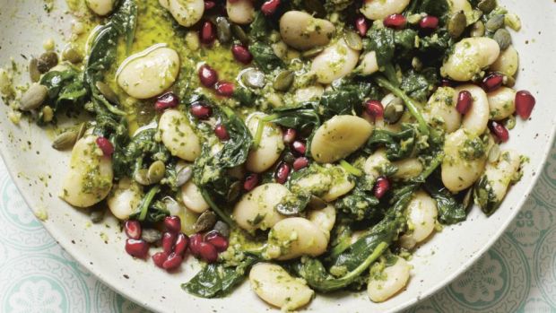 GARDEN BUTTER BEAN SALAD