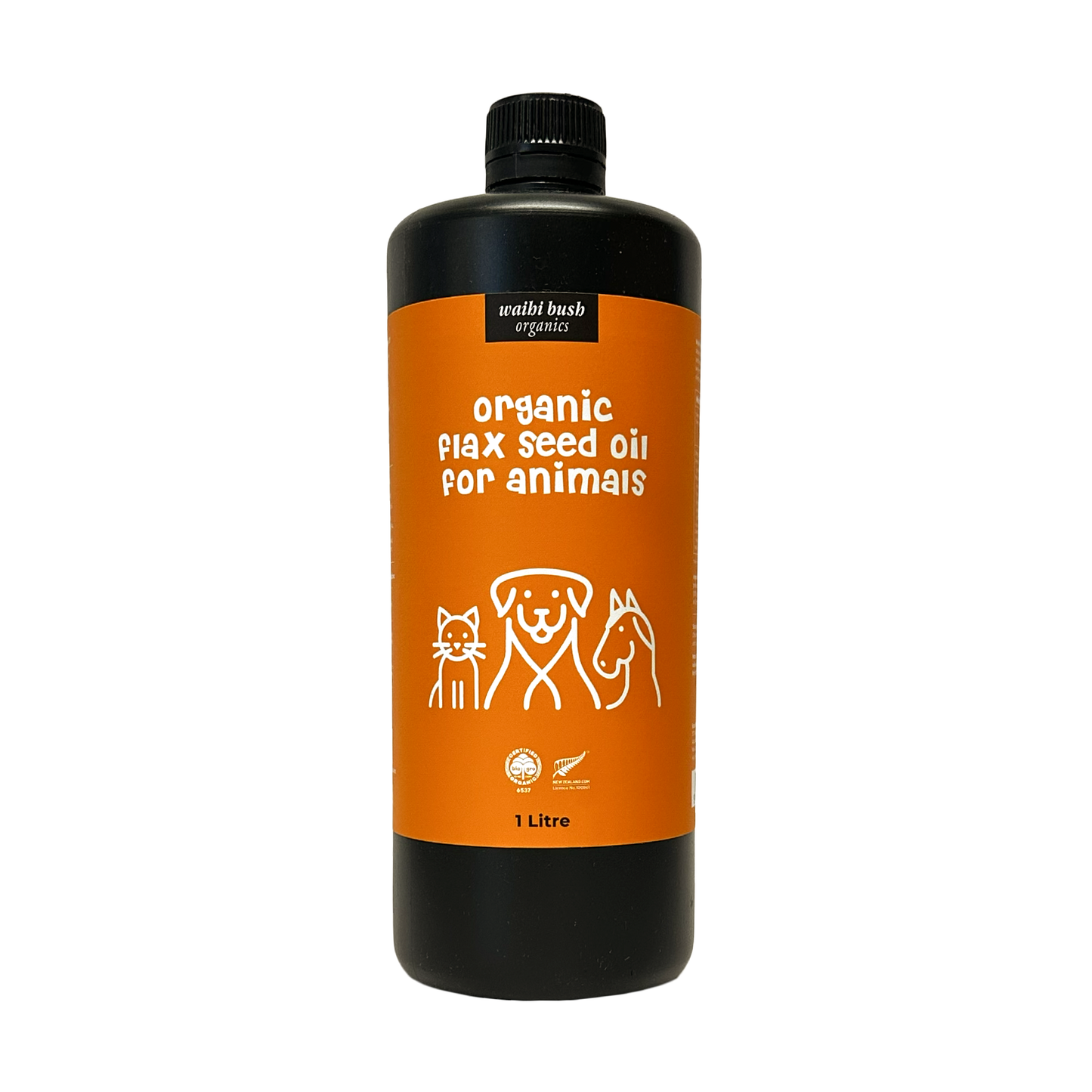 For the Love of Animals - Organic Flax Seed Oil