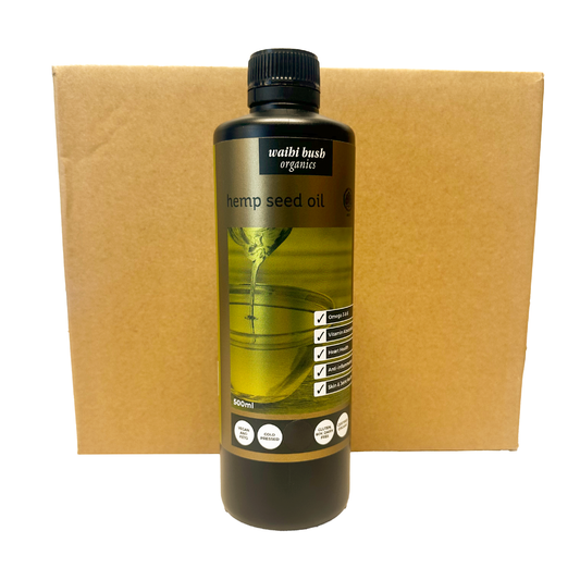 Hemp Seed Oil 500ml Carton of 8 Bottles