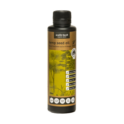 Hemp Seed Oil - NZ Grown Organic